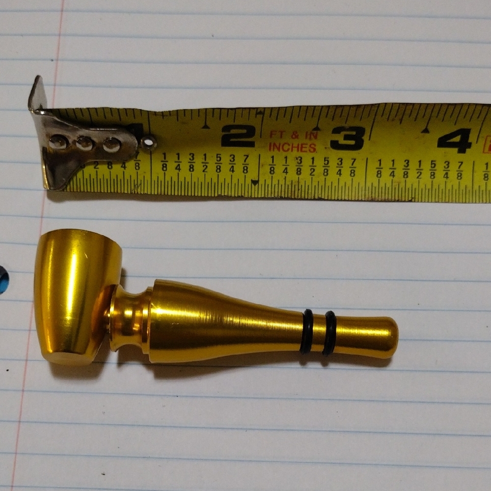 Gold Metal smoking Accessory
